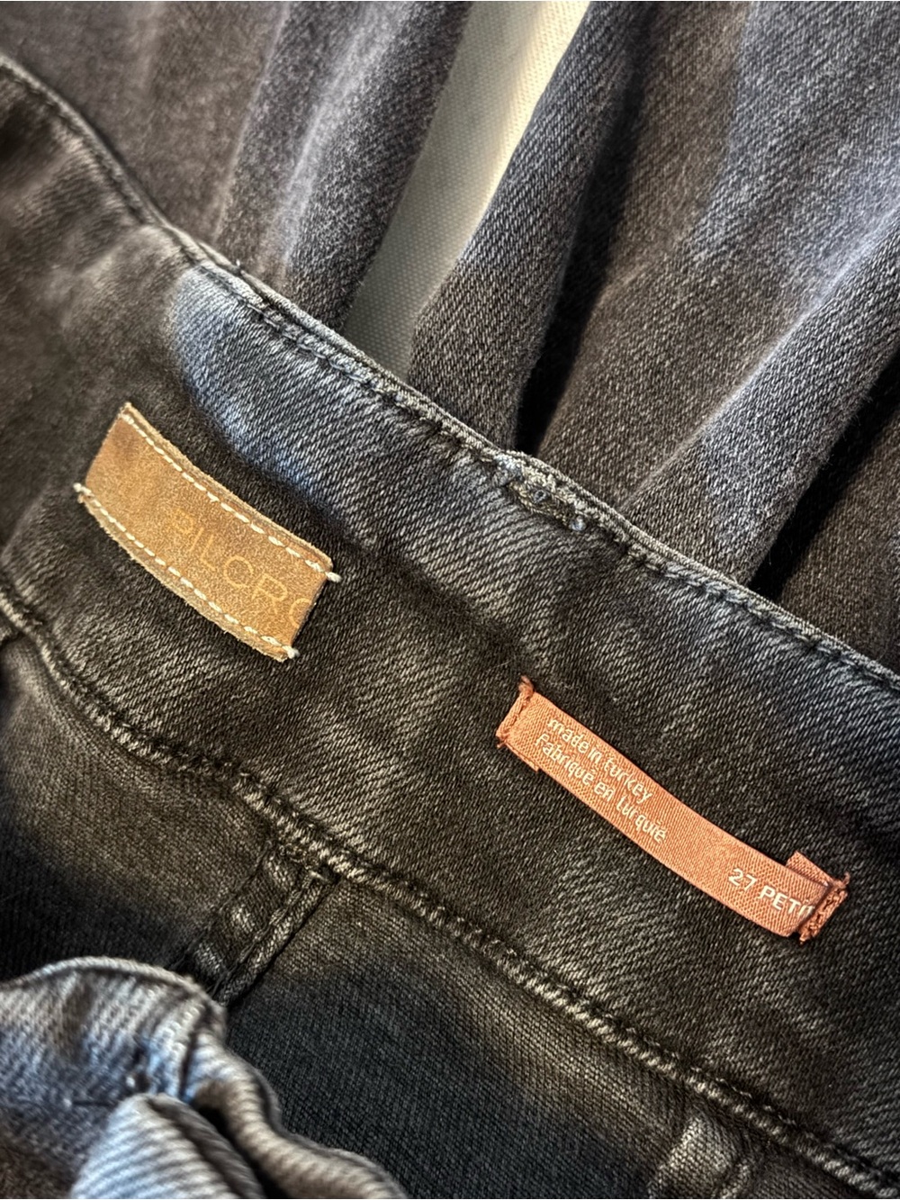 Anthropologie Pilcro The Skipper High-Rise Wide-Leg Crop Jeans Size 27 Petite - Picture 4 of 4